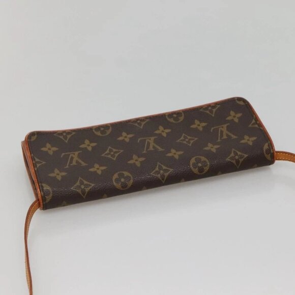 LOUIS VUITTON Monogram Pochette Twin GM Shoulder Bag M51852 LV Auth ep9618 - Picture 6 of 16
